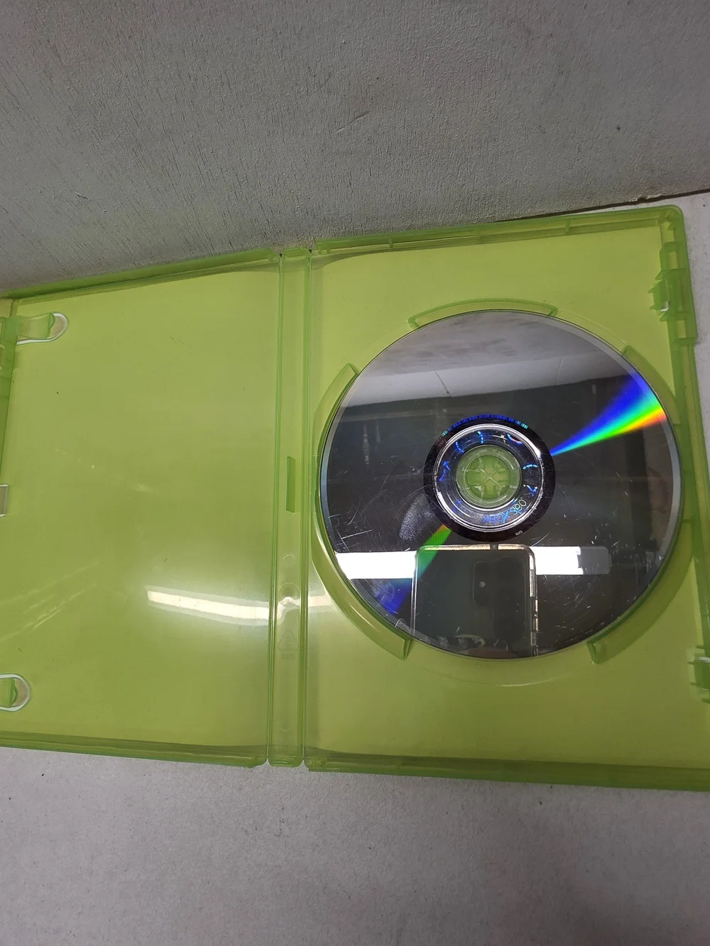 Xbox disc has